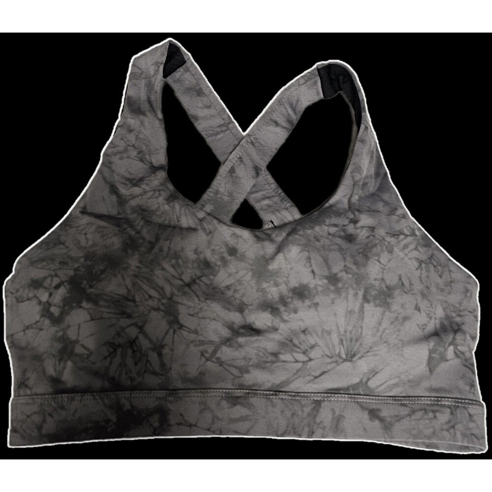 Running Girl GRAY pastel camo Sports Bra size XS